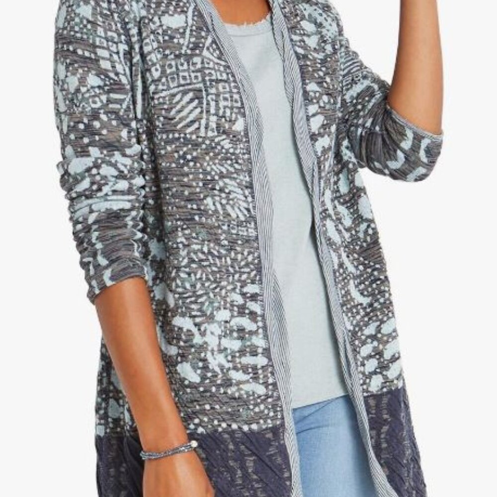 NWOT NIC + ZOE Women's Day Dream Cardigan (100% Cotton) - 3x
